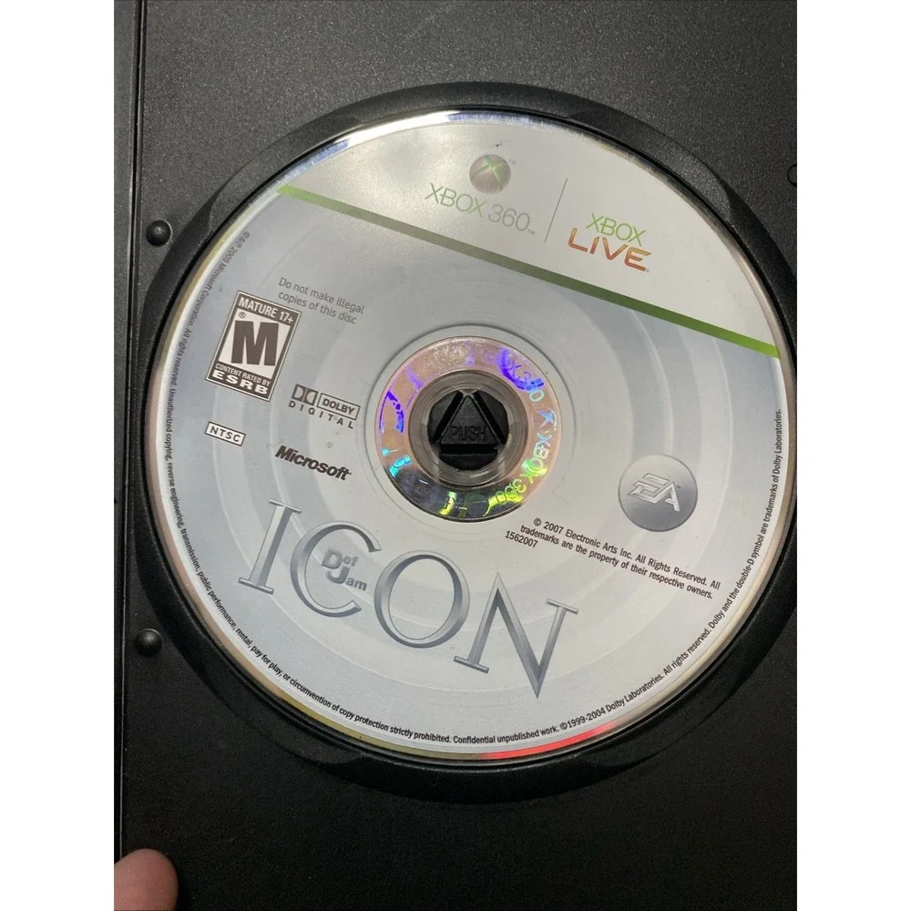 Def Jam Icon Microsoft Xbox 360 - Disc Only